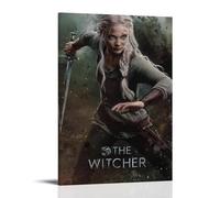 DXLFHG Poster moderne imperméable The Witcher - Décoration murale unique - Excellent souvenir pour les anniversaires et les anniversaires - Style cadre 30 x 45 cm