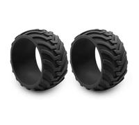 DXLing Lot de 2 protections de roue XL amélioration de traction pour Worx | Roue avant avec profil robuste Tuning Protection de roue XL compatible avec les modèles de roues M500 M700 S300 M1000