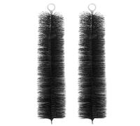 Dxoniislh 20 PièCes SéRies Brosse Une Noyau en Acier Inoxydable Filtre D'Aquarium RéServoir de Poisson Outils Propres Brosse éTang Filtre Biochimique Brosse Filtre