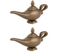 Dxoniislh 2X Plastic Cosplay Magique Halloween de Noël Arabian pour Genie Lampe Costume de DÉGuisement Prop pour Les Enfants DÉCorations pour