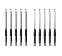 Dxoniislh Lot de 10 antennes télescopiques 27 MHz de 22,9 cm à 130,9 cm pour radio portable CB avec connecteur BNC