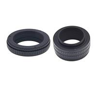 Dxoniislh Lot de 2 adaptateurs de tube macro hélicoïde à mise au point réglable - M42 vers M42 25-55 mm et M42 à M42 12-17 mm