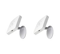 Dxoniislh Tuya Zigbee Lot de 2 détecteurs de présence pour personnes avec support Capteur PIR intelligent pour le corps humain Détecteur de mouvement à micro-ondes MmWave Radar