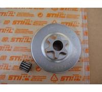 DXParts Véritable éperon de tambour d'embrayage MS193T MS194T avec roulement 3/8P-6 dents, remplacement pour Stihl OEM