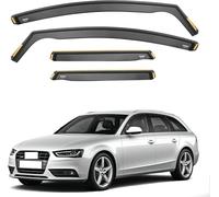 DXQxue Deflecteur vitre Voiture pour Audi A4 B8 Avant 2009-2015, Deflecteur vitre Voiture Réduction du Bruit et des turbulences Compatible
