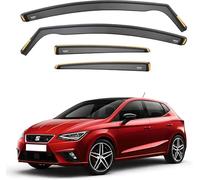 DXQxue Deflecteur vitre Voiture pour Seat Ibiza mk5 KJ 5 Door Hatchback 2017, Deflecteur vitre Voiture Réduction du Bruit et des turbulences Compatible