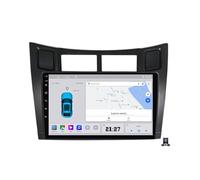 DXSYGMBN Android 14 Autoradio Carplay Android Auto sans Fil Bluetooth 2 Din Voiture Écran Tactile 9 Pouces Compatible avec Toyota Yaris 2005~2012 avec GPS, RDS, USB, Commande Au Volant,C20 Pro