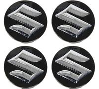 DXTYHB 4 Pièces Auto Cache Moyeux pour Suzuki Swift 2017-2020, Enjoliveur Centre Roue pour Pneu Voiture Enjoliveurs pour Jantes Accessoire Véhicules,B-54mm