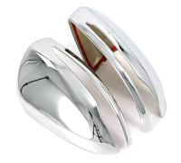 DXURFIPG Coques Rétroviseur Voiture pour Mercedes pour Benz B C E S GLA GLB GLC W247 W205 W213 W222 H247 X247 X253 Garniture De Couvercle De Rétroviseur Latéral De Voiture(Chrome)