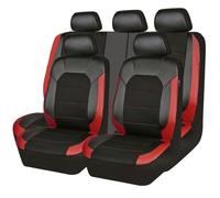 DXWDMFC 9 Pièces Housse Siege Voiture pour Citroen DS3/DS3 Racing/DS3 Cabrio/DS4/DS5/DS3 Crossback/DS 4S, Cuir Confortable Respirant Antidérapant Imperméable Housse Voiture Siege, Interieu Accessoire