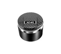 DXWDMFC Cendrier Voiture pour Volvo XC40 XC60 XC90 AWD V90 V60 T6,Cendrier Portable Anti Odeur sans Fumée Accessoire Voiture,Brown-XC40