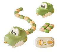 DXWEBISTRY Serpent Telecommande, Jouet Serpent Magnétique Affamé，A