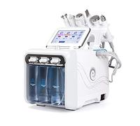 DXXCV Hydra Une Eau Plus Propre Visage, Machine Aqua Peel, Peau Scrubber, Le Plus récent 6 en 1 Petite Bulle d'eau dermabrasion Machine Équipement Aqua Peel pour Spa