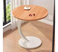 DXYDZSWD Table d'appoint Ronde for canapé, Table Basse Mobile Nordic INS, Pieds en MDF et Acier Carbone, for Petit Appartement, Salon, Chambre à Coucher, Rangement(G)