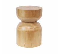 DXYDZSWD Table de chevet en bois massif, tabouret en souche d'arbre chez l'habitant, table de chevet pour salon, décoration d'hôtel (A)