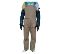 DXYOYONGOZ Combinaison Anti-Morsure De Chien, Combinaison Professionnelle Anti-morsures, vêtements de Dressage for renforcer la sécurité des Chiens(Khaki,Large)