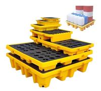 DXYQXL Bac de confinement modulaire - Plateforme empilable et robuste pour une gestion sûre des liquides, utilisation industrielle, design anti-fuite, 120 x 60 cm