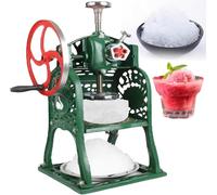 DXYQXL Broyeur à glace manuel et machine à raser, manivelle efficace pour la glace pilée, idéal pour les cafetières, restaurants, bars et magasins de thé au lait - Broyeur à glace de qualité