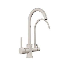 DXYQXL Robinet filtrant à eau extractible - Robinet mitigeur d'évier de cuisine avec eau chaude et froide purifiée - Installation facile, design élégant