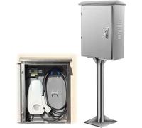 DXYQXL Station de charge verrouillable pour véhicule électrique, boîtier étanche avec organiseur de câbles