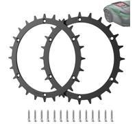Dxyue Crampons antidérapants pour tondeuse robot Bosch Indego XS 300, S500, S+500, M700, M+700, 170 mm
