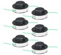 Dxyue Lot de 6 bobines de fil de rechange pour débroussailleuse Stihl Autocut 2-2 FSA 56, fournitures de jardinage