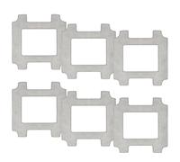 Dxyue Lot de 6 chiffons de nettoyage lavables pour aspirateur robot Ecovacs Winbot W2S/W2S PRO