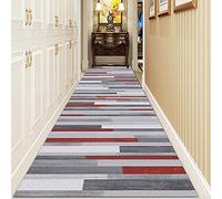 DXZ-Design Tapis de Passage Gris Extra Long pour Couloir 1m 1,5m 2m 2,5m 3m 3,5m 4m 4,5m 5m 5,5m 6m Tapis de Passage d'escalier de Cuisine - Largeur 60cm 70cm 80cm 100cm (Size : 70x200cm)