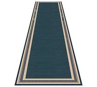 DXZ-Design Tapis de runneur étroit pour Couloir, glissière de Tapis de Passage Bleu Marine - Longueur personnalisée 100cm de 1,5 m 2m 250cm 300cm 4m 5m de Plancher, Tapis de la Zone d'escaliers