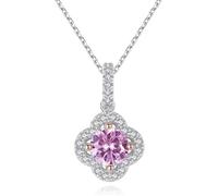 DXZXDJIU Collier avec Pendentif en Cristal et Argent Sterling 925 for Femme - Bijoux élégants emballés dans Un Emballage Cadeau