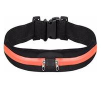 DXZXDJIU Pochette étanche en Nylon for téléphone Portable - Sac Banane de Sport Portable for la Course à Pied et Les activités de Plein air(Orange)