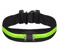 DXZXDJIU Pochette étanche en Nylon for téléphone Portable - Sac Banane de Sport Portable for la Course à Pied et Les activités de Plein air(Light Green)