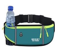 DXZXDJIU Sac Banane de Course for Hommes et Femmes - Sac Banane de Sport for Gym, Jogging, Cyclisme - Support for téléphone Portable(Bblue)