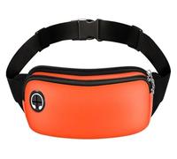 DXZXDJIU Sac Banane de Sport for Femmes et Hommes - Sac Banane Noir for la Course à Pied et Les activités de Plein air(Orange_2PCS)