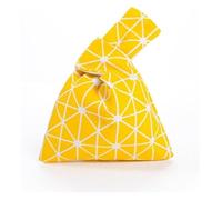 DXZXDJIU Sac fourre-Tout en Coton for Femme, Portable et élégant, avec poignée supérieure, idéal for Le Shopping, Le téléphone et Les clés.(Yellow)