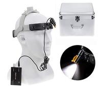 DY-007 Lampe frontale à LED chirurgicale en cuir et aluminium 5 W