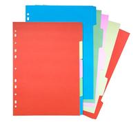 DY.2ten 10 feuilles Intercalaires A4, Pour Classeur A4 11 Anneaux, Couleur Papier épais Séparateurs Notes Planificateur ，Carton de 250 g/m²