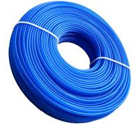 DY.2ten Fil de Coupe Universel pour Débroussailleuse, 2,4 mm x 100m, Bobine de Fil Nylon Rond Idéal pour Coupe-Bordure, Fil de Remplacement de Haute Qualité