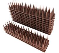 DY.2ten Pic Anti Pigeon 3,6m (30 cm, 12 pièces) Puissant Pique Anti Pigeon pour Dissuader Les Oiseaux et Les Chats Idéal pour Balcons, Jardins sur Toits ou Barrières d'Intimité