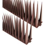 DY.2ten Pic Anti Pigeon 4,0m (40 cm, 10 pièces),Hauteur 10cm,Pique Anti Pigeon en Plastique pour pour Balcons, Jardins sur toits ou barrières d'intimité.