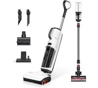 Dyad Pro Combo 5-En-1 Aspirateur Balais Laveur Sans Fil,Pour Eau Et Poussière 17000Pa Pour Tapis,Mini-Brosse Motorisée Et 2 Tête De Nettoyage,App & Nettoyage Intelligent