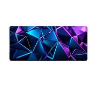 DYAIHL Tapis de Souris de Gaming, Motif Hexagonal en nid d’Abeille, Grand Clavier à Base antidérapante avec Bords brodés(Vous Pouvez créer Vous-même n’Importe Quel Patron)