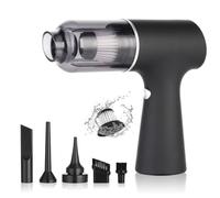 Dyaucwpo Aspirateur à Main, 3 in 1 Multifonctionnel Vacuum Cleaners Voiture Puissant, 4000Pa Mini Aspirateur avec Plusieurs Buses, Portable Vacuum Cleaner for Cars, pour La Voiture, Maison
