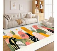 dyausi Tapis Mauvaises Herbes - Tapis Salon 120x170 cm éLéMents Naturels - Tapis de Porte Lavable 3D Carpet pour Chambre, Moquette Antidérapant à Poils Ras, Paillasson Décor à La Maison Coloré K263