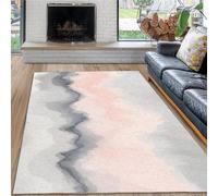 dyausi Tapis Salon 200x300, Grand Tapis Marbre, Tapis Antidérapant Lavable en Machine, Tapis Poil Ras pour Chambre Bureau Salle à Manger, Imprimé Imitation Laine