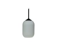 Dyberglarsen Riflet Dome Suspension Plafonnier Opale 14cm