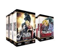 Dybex - Fullmetal Alchemist - Intégrale (1ère série + Brotherhood) - Pack 5 Coffrets - Edition Gold (26 DVD + 4 Livrets)