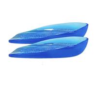Dybnuhoc 1 paire de coussinets de talon en silicone pour correction des jambes - Coussinet de chaussure pour un soutien confortable, semelles correctrices pour une meilleure stabilité
