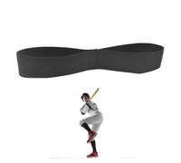 Dybnuhoc Analyseur de swing de baseball, équipement de sport élastique | Bandes d'entraînement de swing de baseball - pour échauffement intérieur, arrière-cour, extérieur, équipe de terrain pour