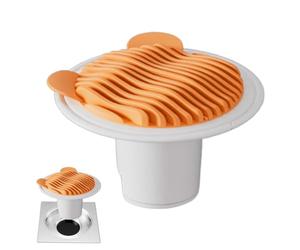 Dybnuhoc Bonde de sol anti-odeur contre les odeurs de canalisation, bouchon de fermeture des eaux usées de salle de bain, noyau de vidange de WC pour propriétaires, locataires et habitants, salle de
